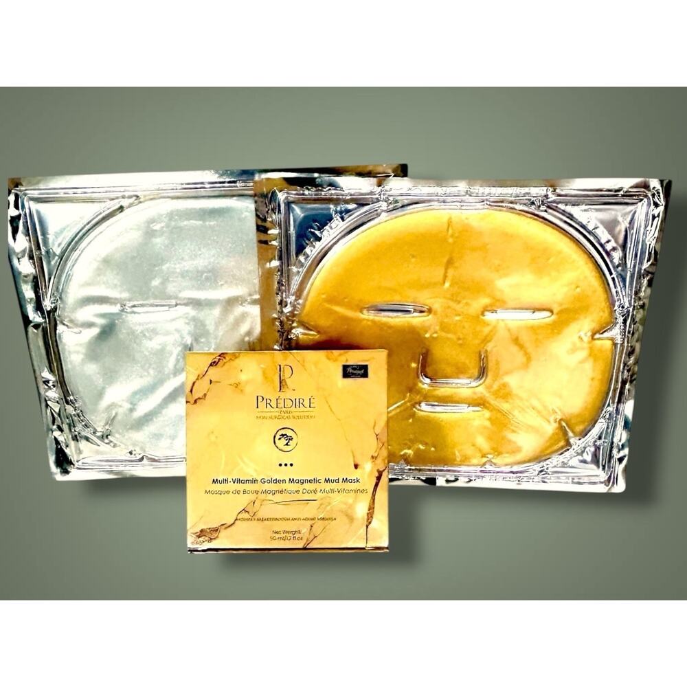 Prédiré Paris Anti Aging Multi Vitamin Golden Magnetic Mud Mask And 2 Collagen
